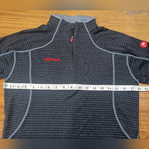 Marmot logo sleeve tshirt unisex size S - Picture 6 of 9